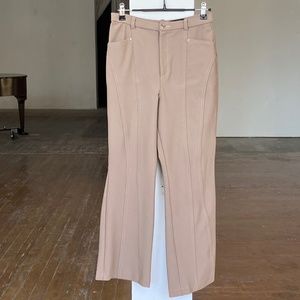 Fisco Beige cropped western pant
